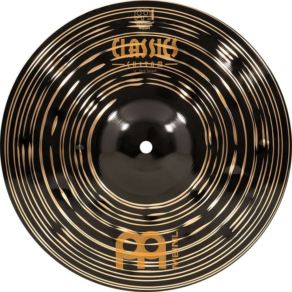 Meinl Classics Custom Dark 12" Splash Cymbal CC12DAS