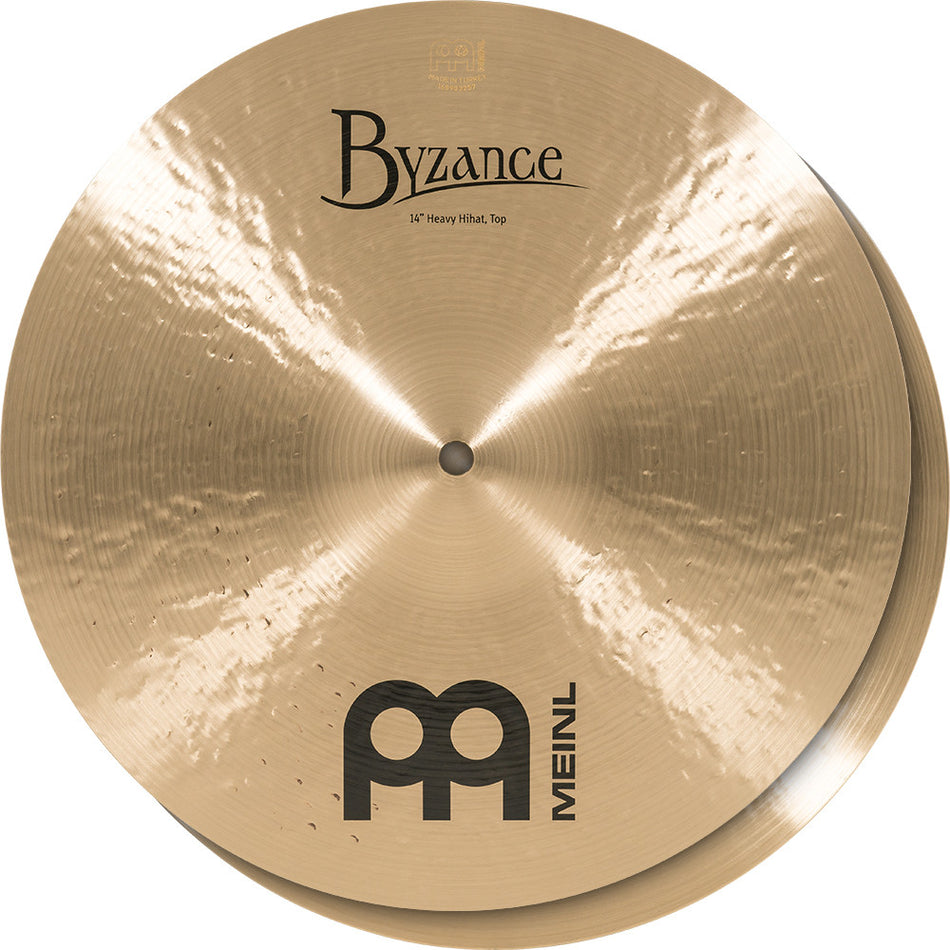 Meinl Byzance Traditional 14" Heavy Hi-Hat Cymbals B14HH