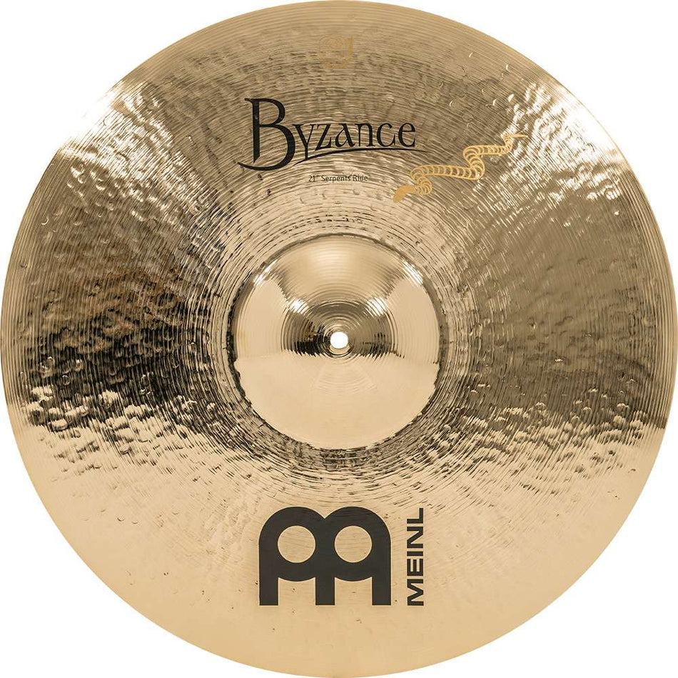 Meinl Byzance Brilliant 21" Serpents Ride Cymbal B21SR-B