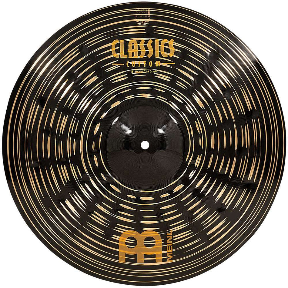 Meinl Classics Custom Dark 18" Heavy Crash Cymbal CC18DAHC