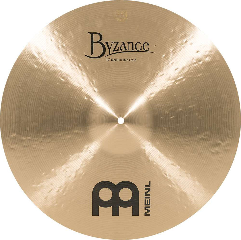 Meinl Byzance Traditional 19" Medium Thin Crash B19MTC