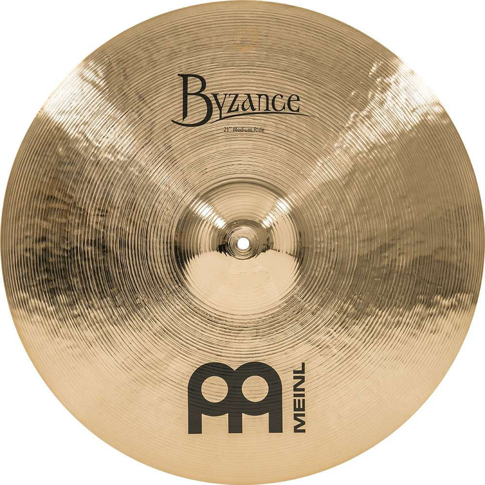 Meinl Byzance Brilliant 21” Medium Ride Cymbal B21MR-B