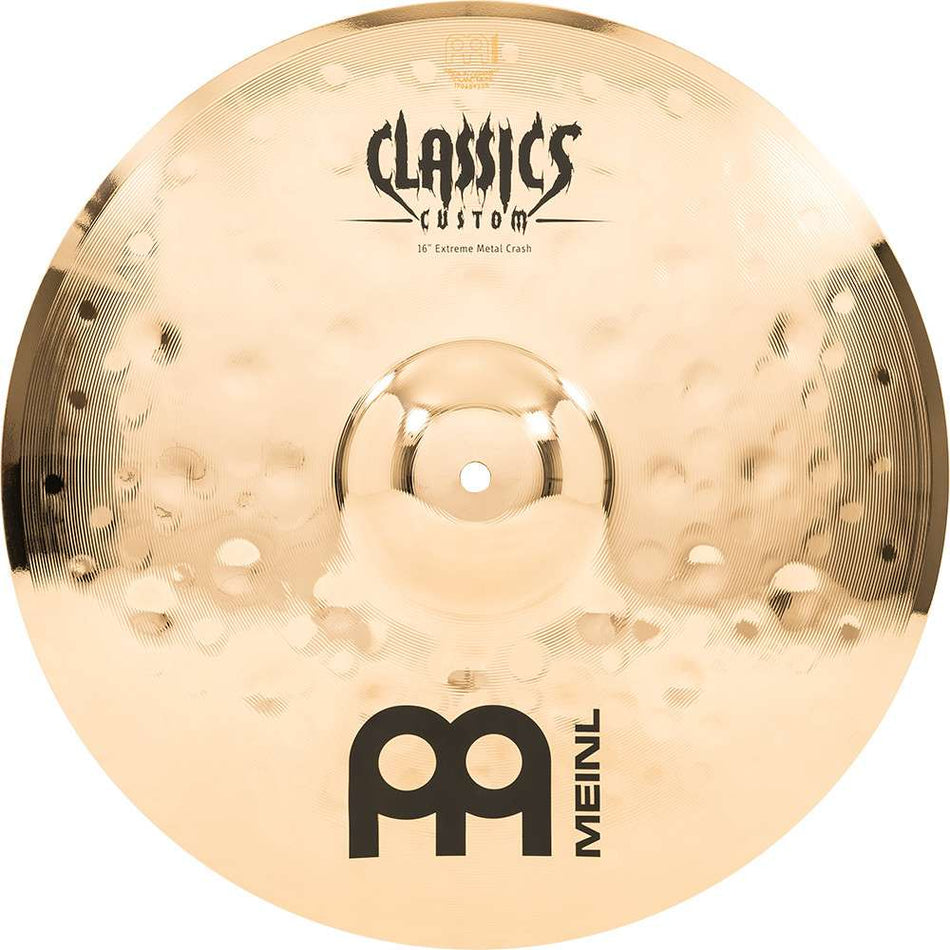 Meinl Classics Custom Extreme Metal 16” Crash Cymbal CC16EMC-B