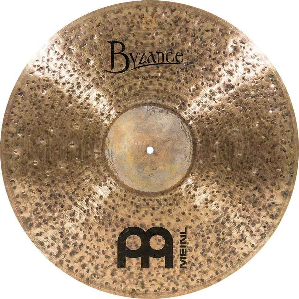 Meinl Byzance Dark Raw Bell 22" Ride Cymbal B22RBR
