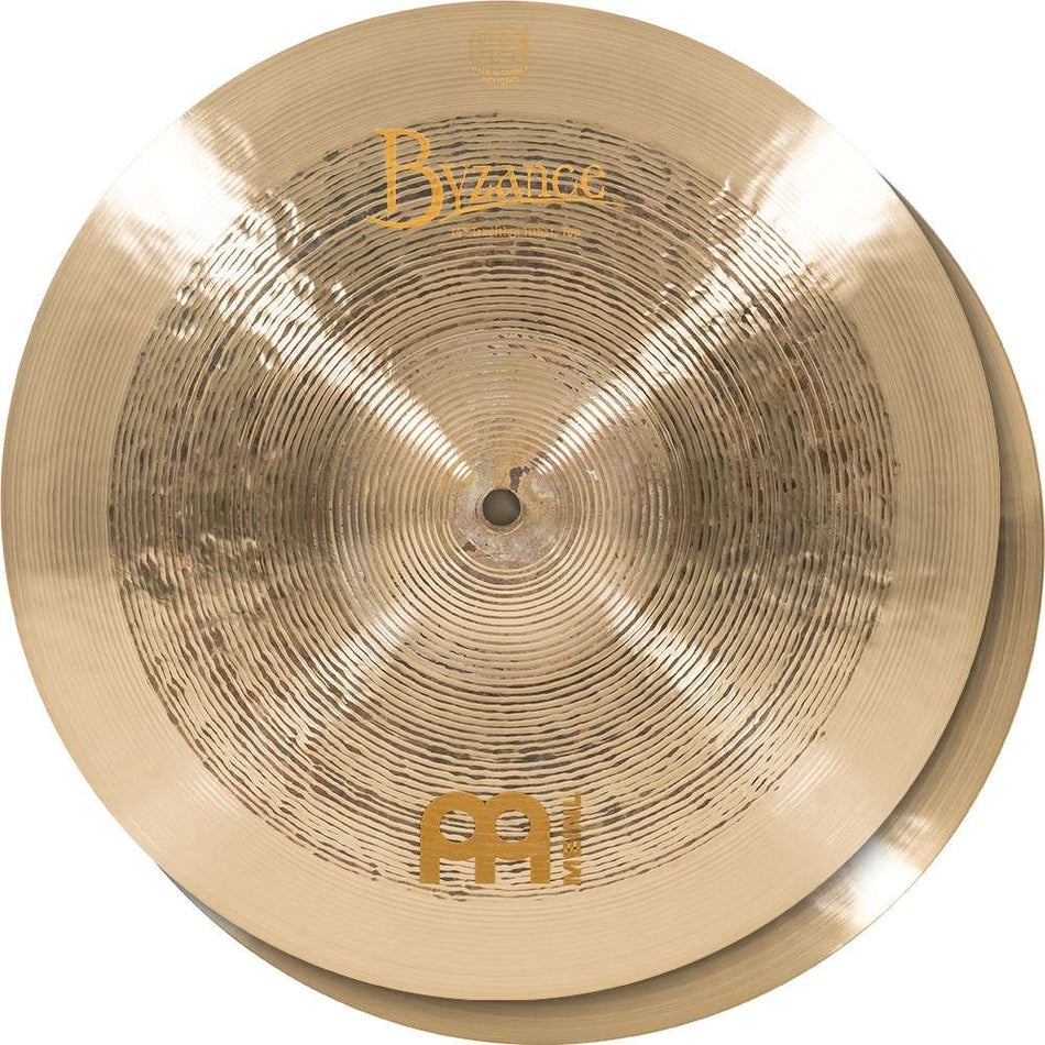 Meinl Byzance Jazz 14" Tradition Hi Hat Cymbals B14TRH