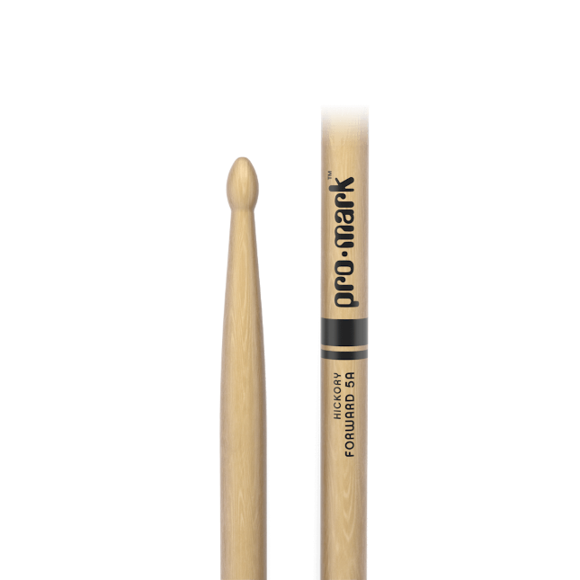 Promark Classic Forward 5A Hickory Drumstick, Oval Wood Tip