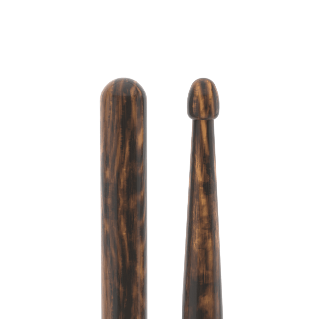 Promark Rebound 5AB FireGrain Hickory Drumstick, Acorn Wood Tip