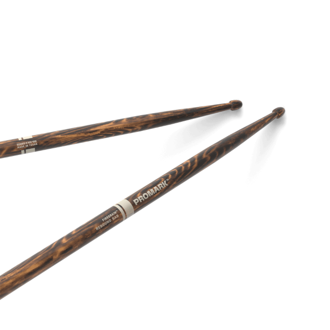Promark Rebound 5AB FireGrain Hickory Drumstick, Acorn Wood Tip