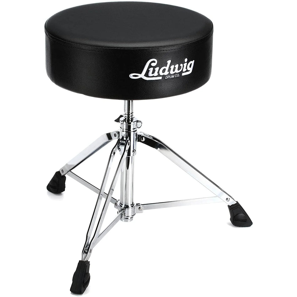 Ludwig Pro Round Drum Throne Stool Black