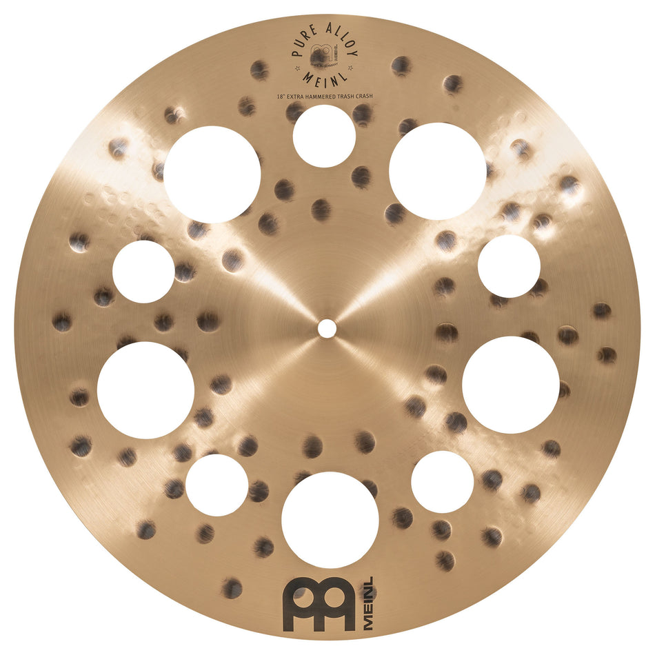 MEINL Cymbals 18" Pure Alloy Extra Hammered Trash Crash PA18EHTRC