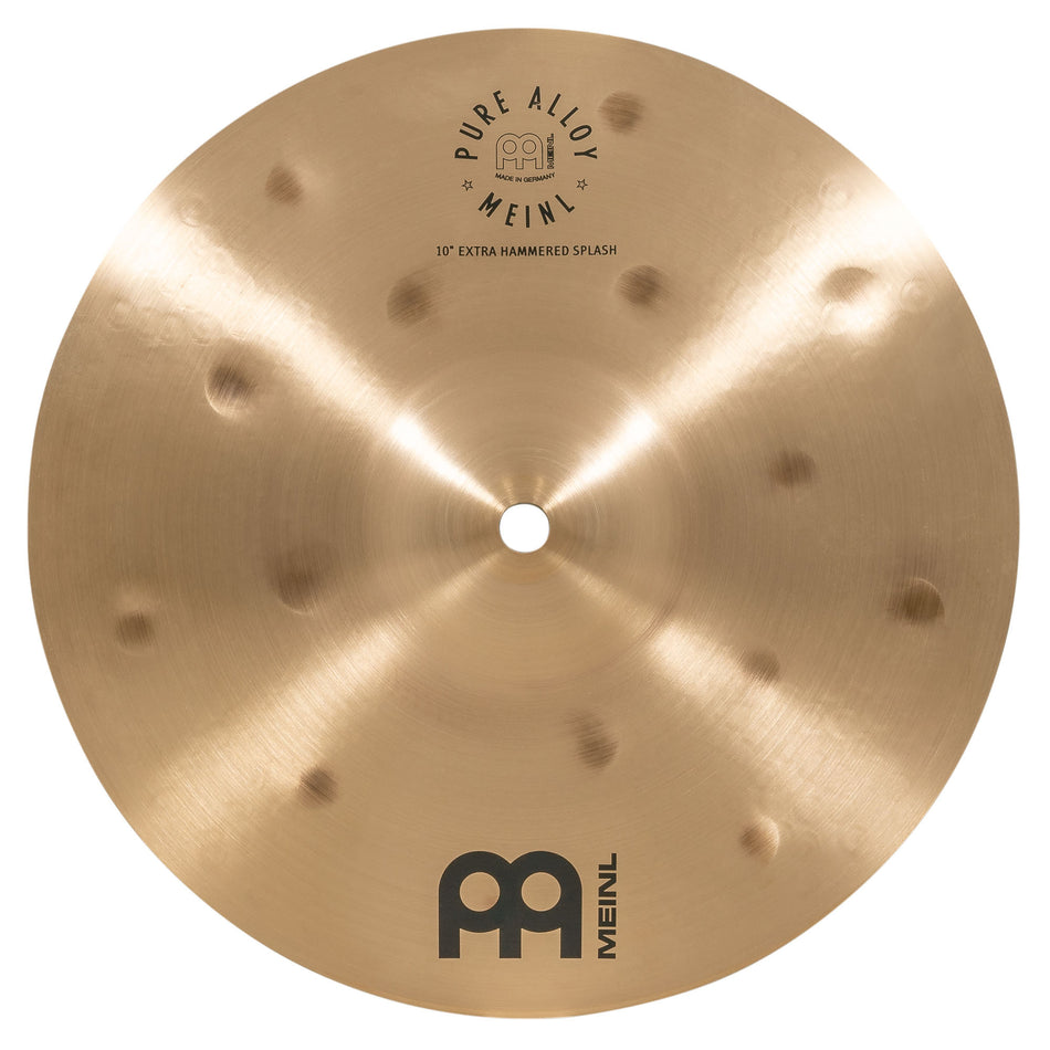MEINL Cymbals 10" Pure Alloy Extra Hammered Splash PA10EHS