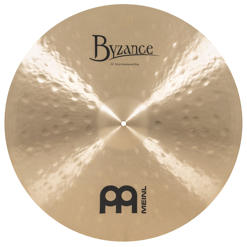 MEINL Cymbals 24" Byzance Traditional Extra Hammered Ride B24EHR
