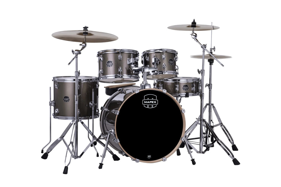 Mapex Venus Drum Kit Shell Pack w/ Cymbals | 5pc 20/22" - Metallic Copper