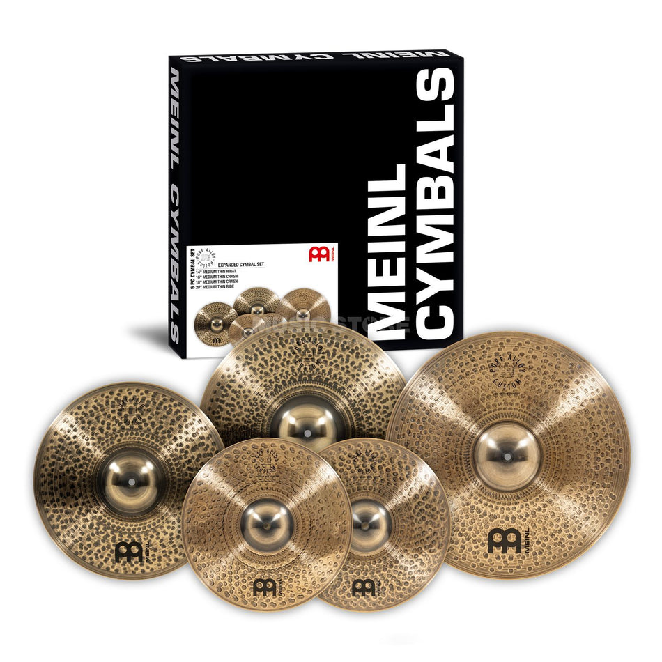 Meinl Pure Alloy Custom Cymbal Expanded Set 14", 16", 18", 20"