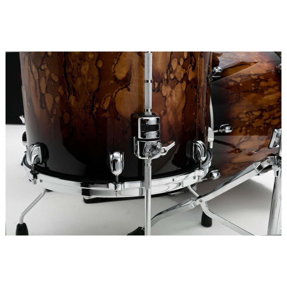 Tama Starclassic Walnut/Birch 22'' 4pc Shell Pack, Molten Brown Burst
