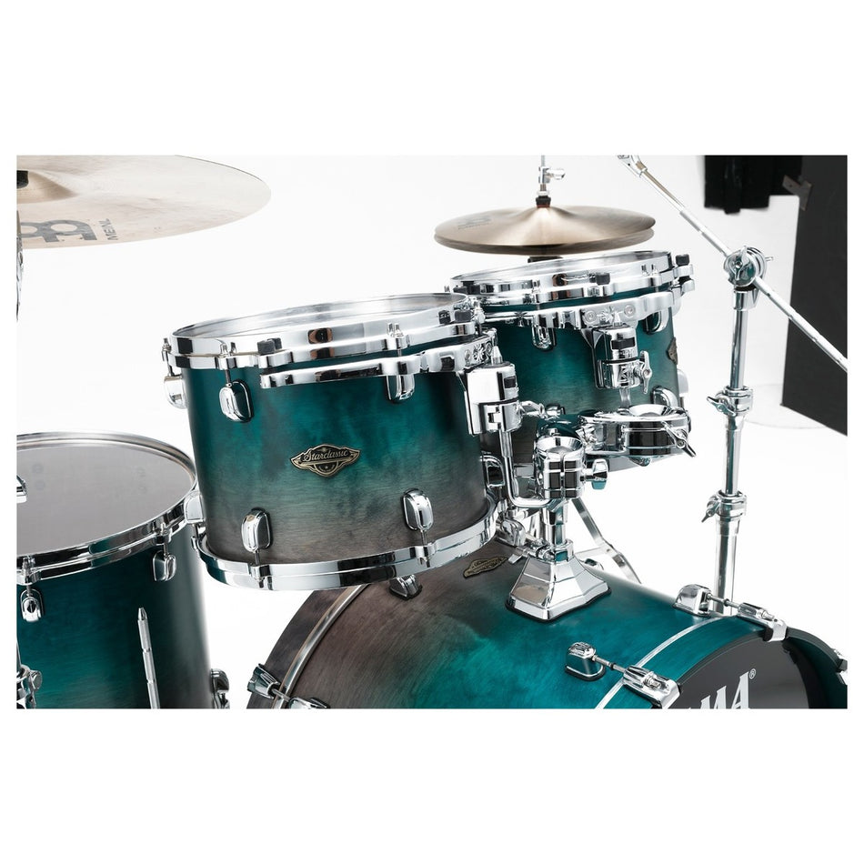 Tama Starclassic Walnut/Birch 22'' 4pc Shell Pack, Satin Sapphire Fade