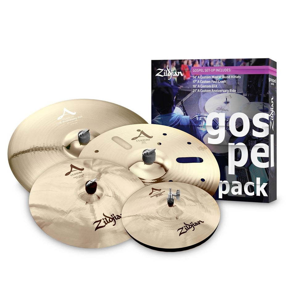 Zildjian A Custom Gospel Pack Cymbal Box Set