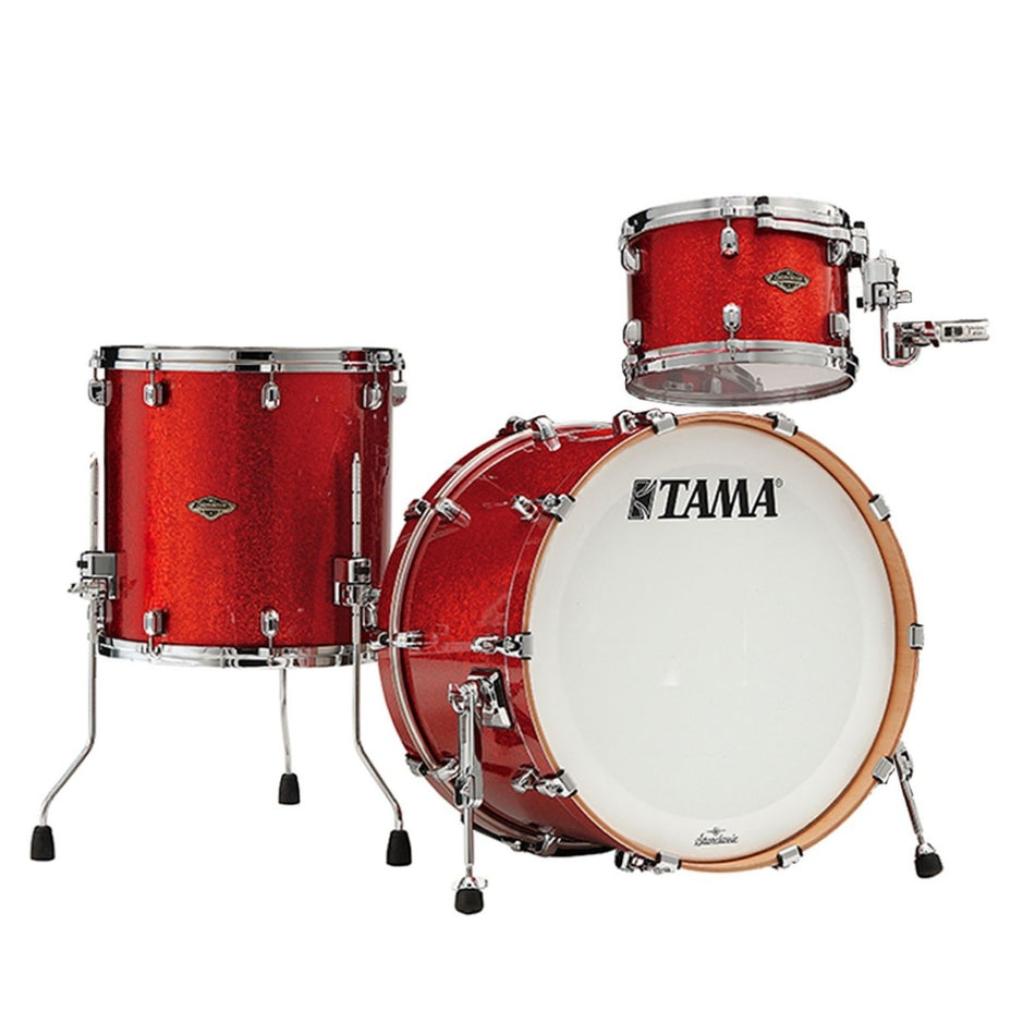 Tama Starclassic Walnut/Birch 22" 3pc Shell Pack - Garnet Red Sparkle