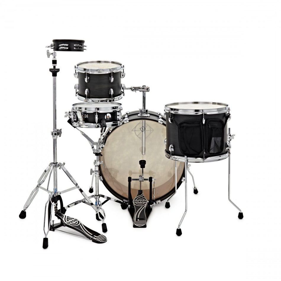 Dixon Drums 'Little Roomer' 20'' 5pc Shell Pack, Black Coal