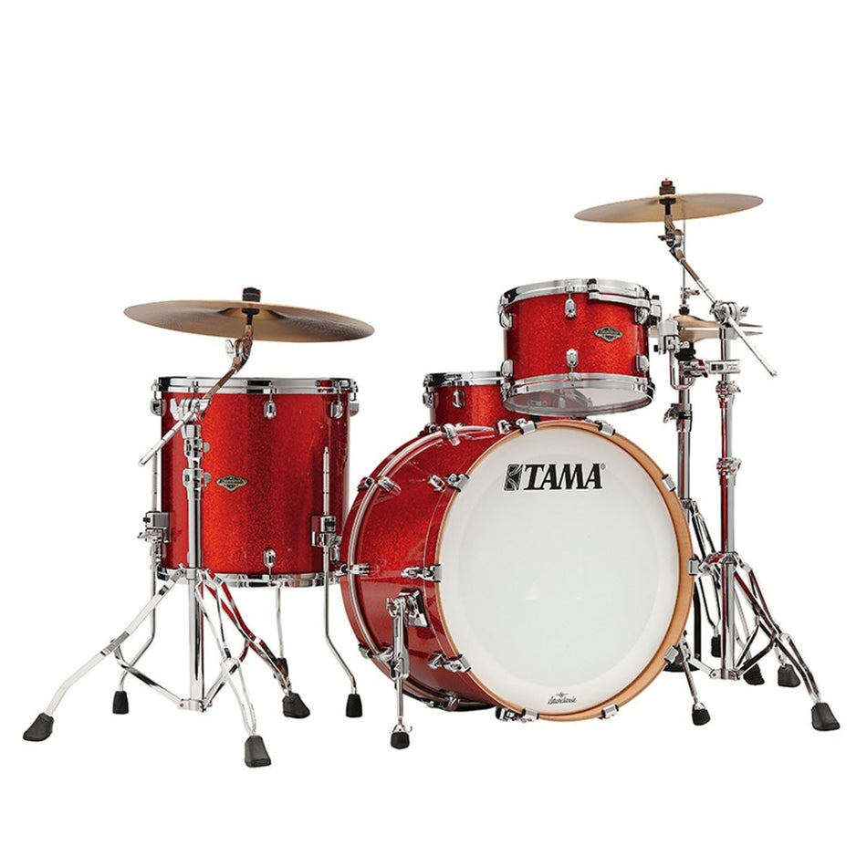 Tama Starclassic Walnut/Birch 22" 3pc Shell Pack - Garnet Red Sparkle