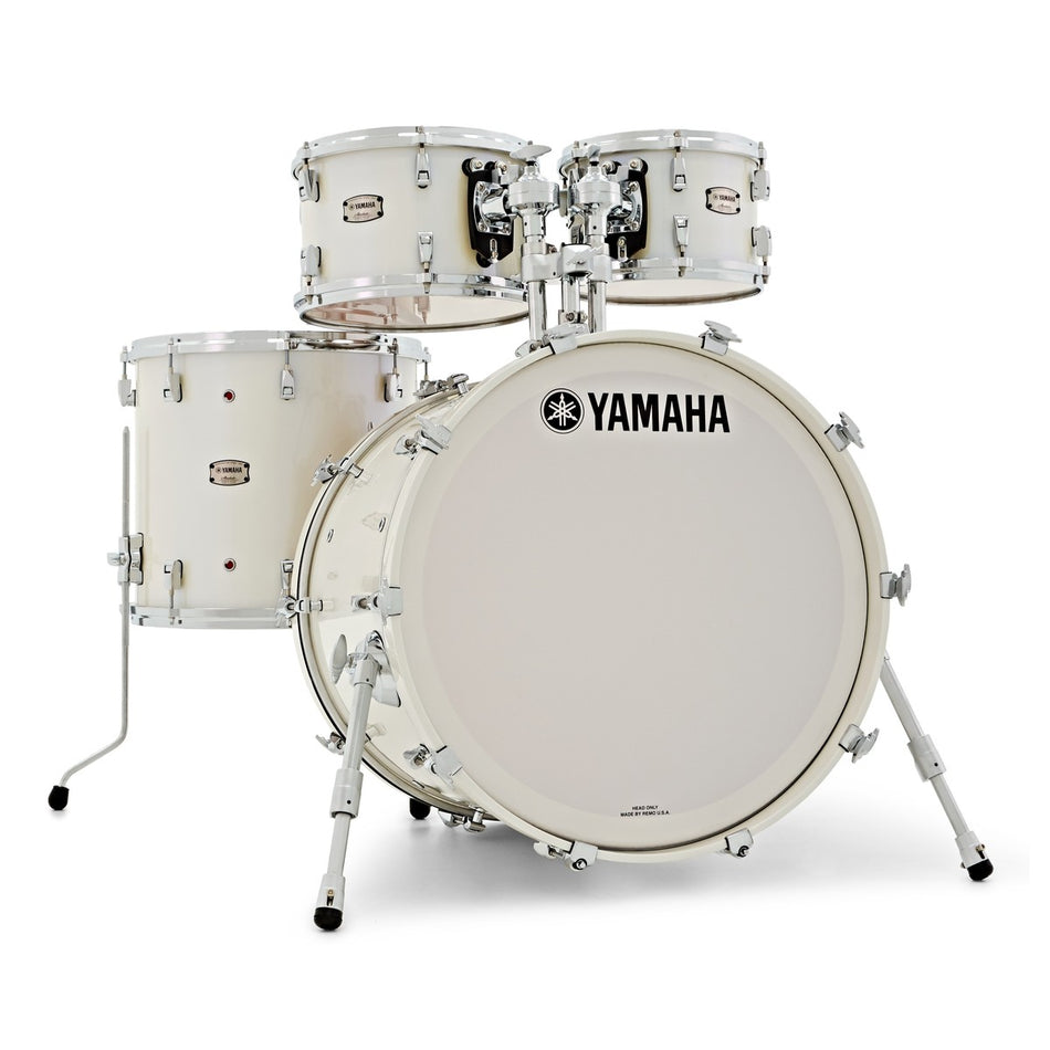 Yamaha Absolute Maple Hybrid Drum Kit - Polar White