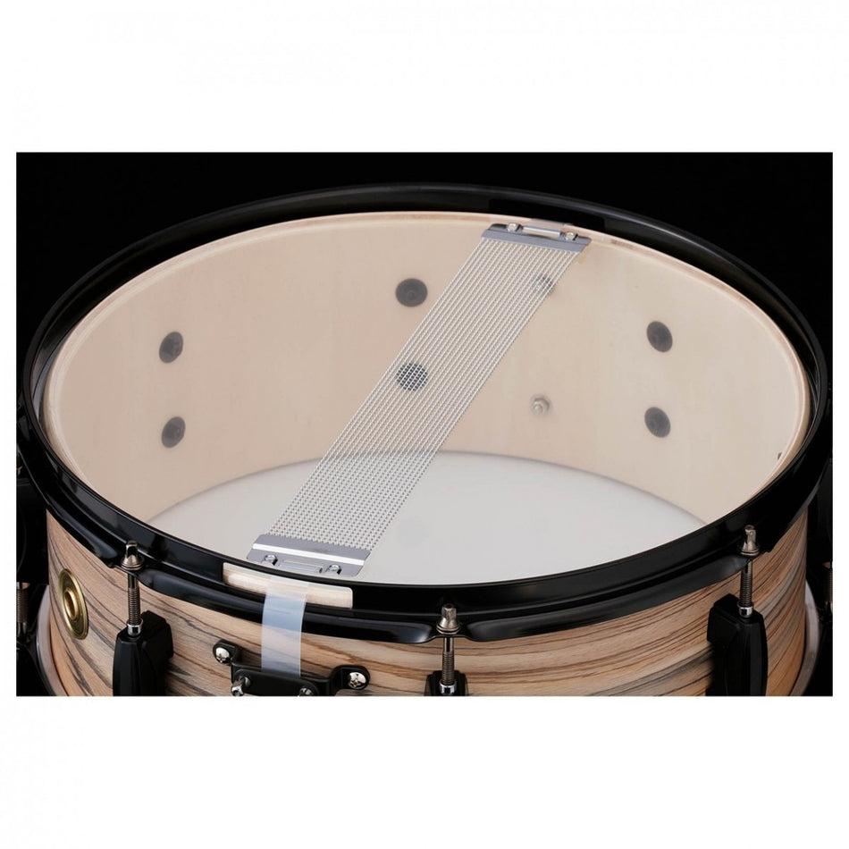 Tama Woodworks 14x5.5" Natural Zebrawood Snare Drum