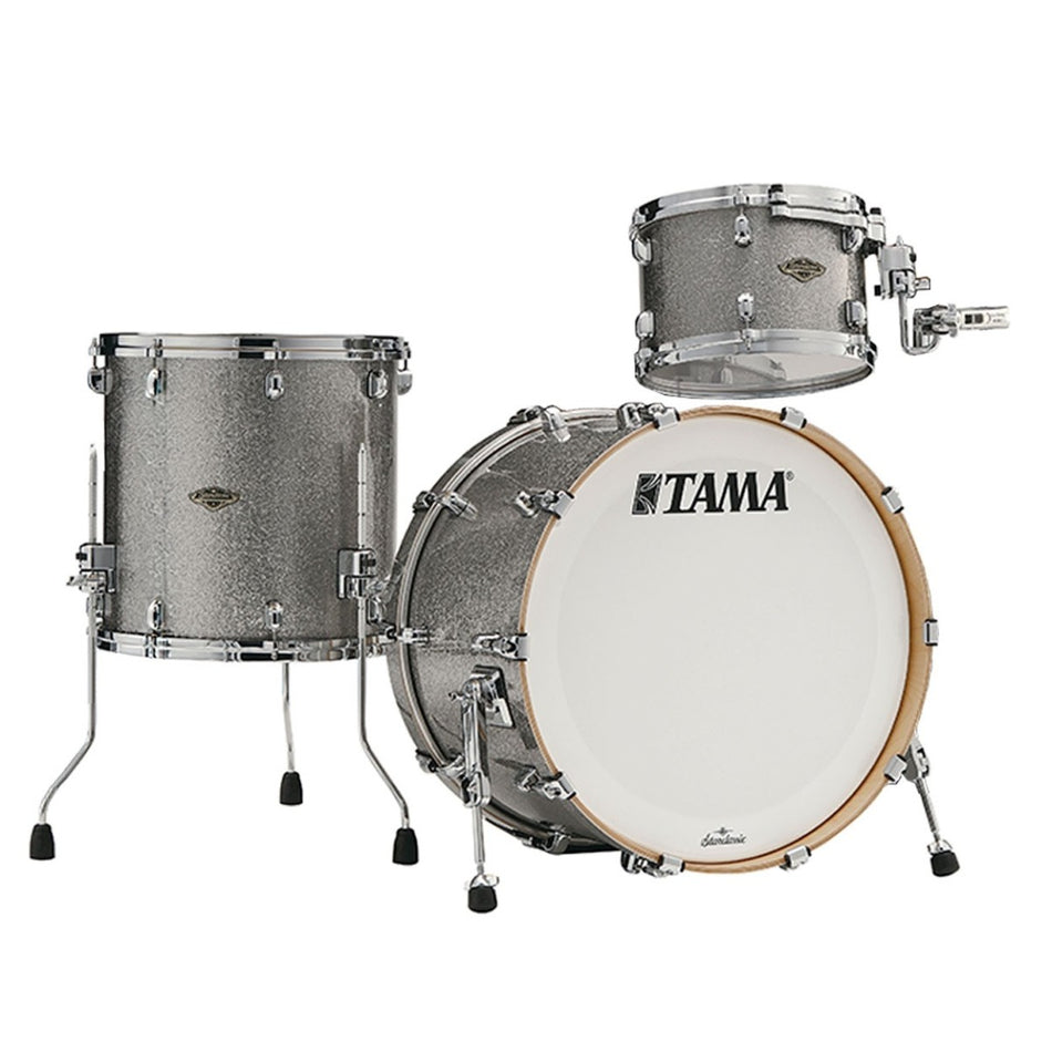 Tama Starclassic Walnut/Birch 22" 3pc Shell Pack - Smoked Silver Sparkle