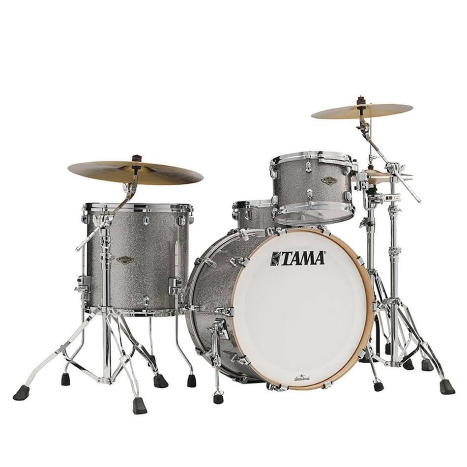 Tama Starclassic Walnut/Birch 22" 3pc Shell Pack - Smoked Silver Sparkle