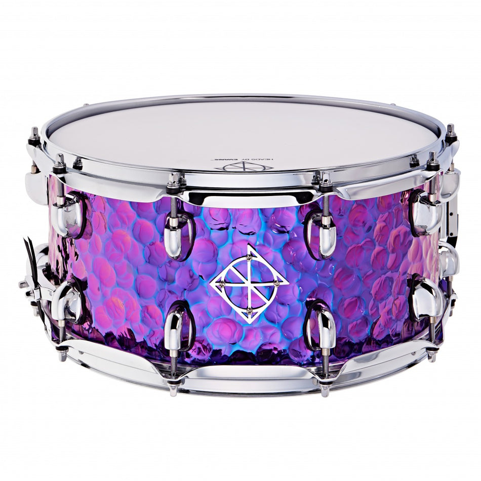 Dixon 14x6.5'' Cornerstone Purple Titanium Steel Snare