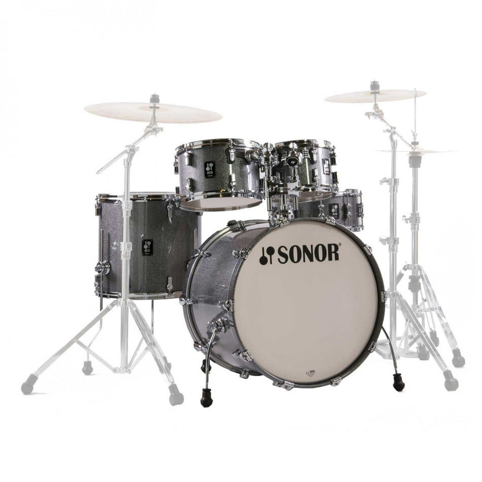 Sonor AQ2 20'' 5pc Shell Pack - Titanium Quartz