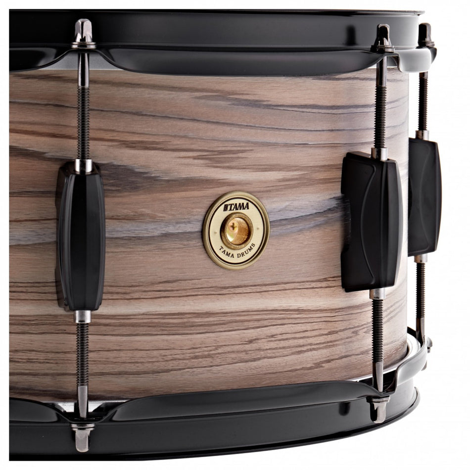 Tama Woodworks 14x8" Natural Zebrawood Snare Drum