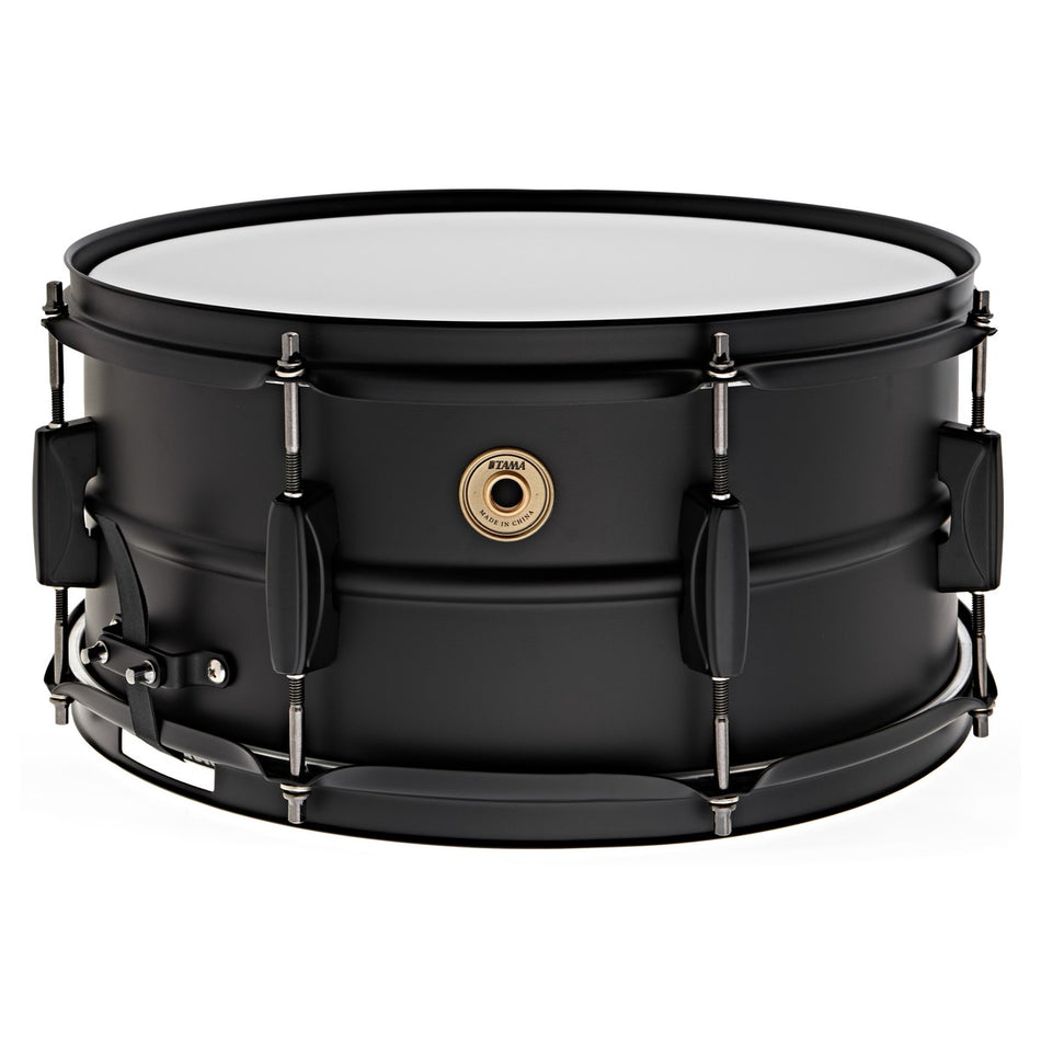 Tama 14x6.5" Metalworks Black on Black Steel Snare Drum