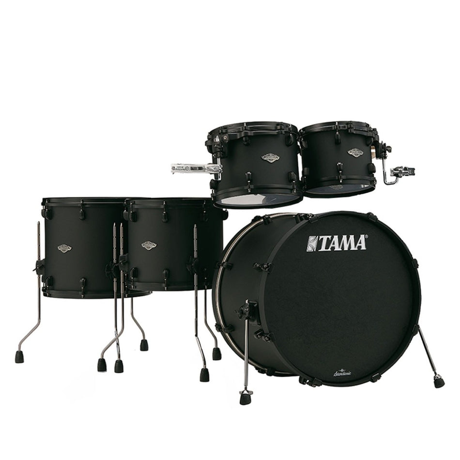 Tama Starclassic Performer 22" 5pc Shell Pack - Flat Black (Blacked Out Black Limited Edition)