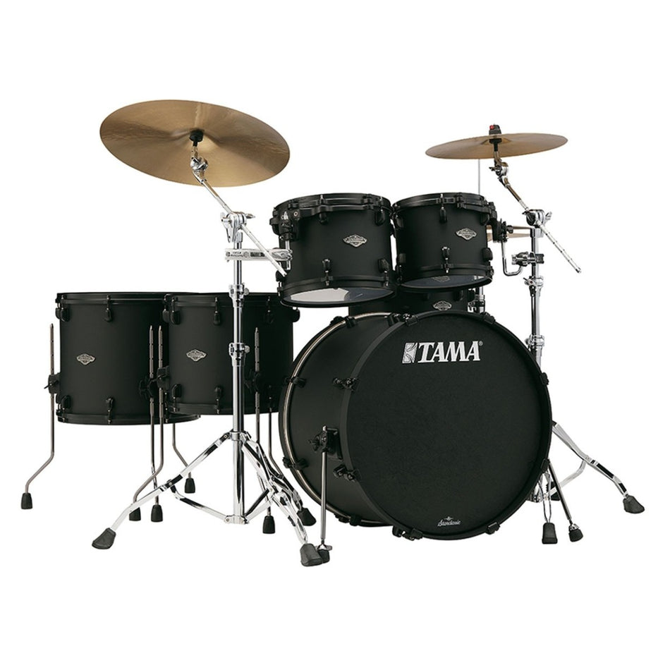 Tama Starclassic Performer 22" 5pc Shell Pack - Flat Black (Blacked Out Black Limited Edition)
