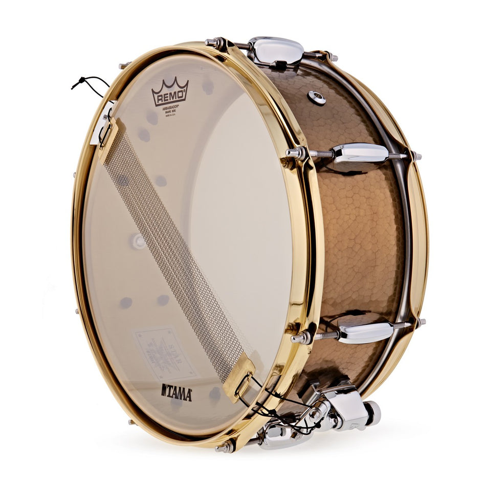 Tama Star Reserve 14x5.5" Hand-Hammered Brass Snare Drum