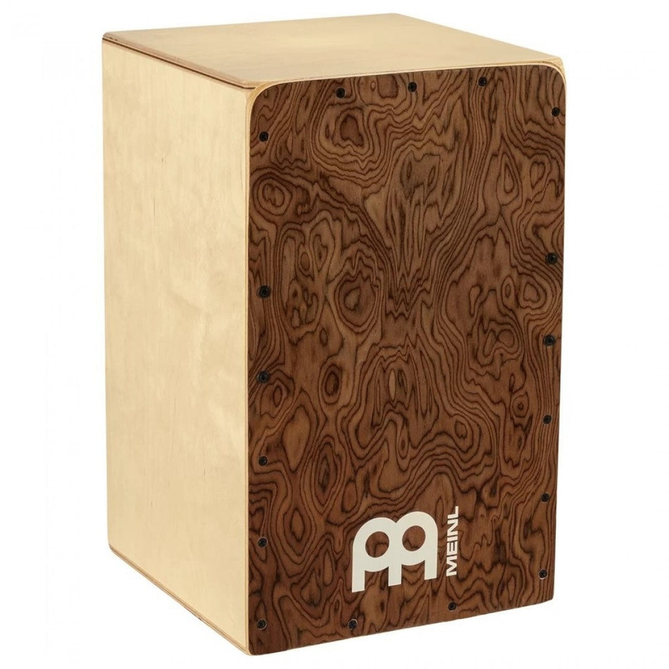 Meinl Percussion Snarecraft Series Snare Cajon 100 - Burl Wood