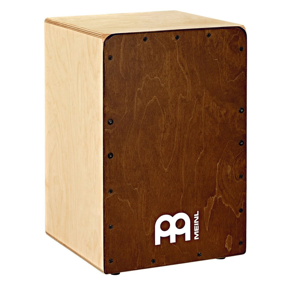 Meinl Snarecraft Cajon Drum, Almond Birch Frontplate SC100AB