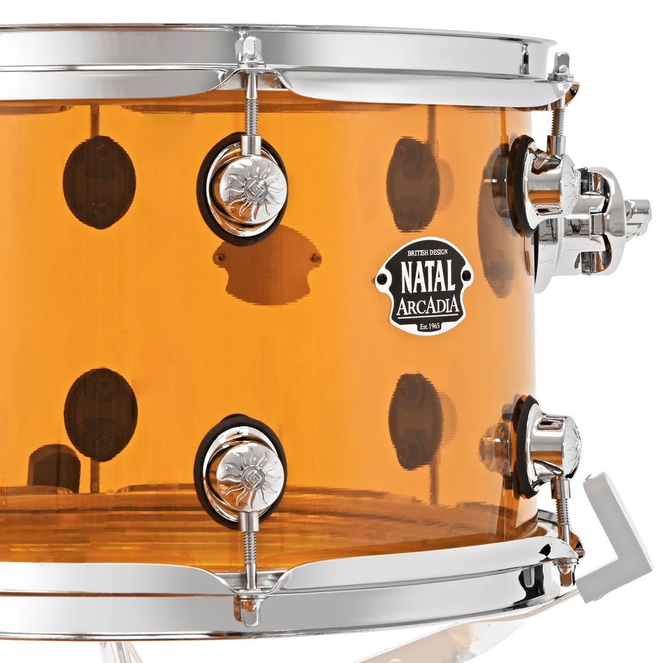 Natal Arcadia Acrylic Drum Kit Shell Pack 22" - Orange