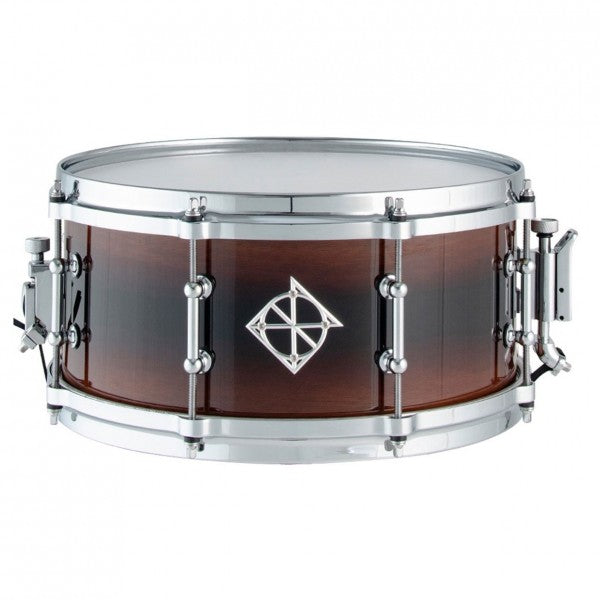 Dixon Artisan 12x5 Snare Chris Brady Australian Rose Gum Gloss Reverse Burst