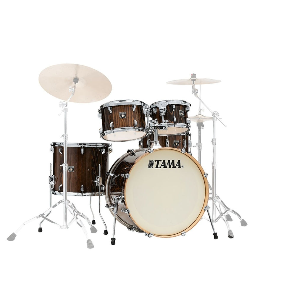 Tama Superstar Classic 22" 5pc Shell Pack, Gloss Java Lacebark Pine