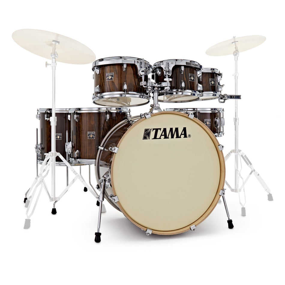 Tama Superstar Classic Exotic 22" 7pc, Gloss Java Lacebark Pine