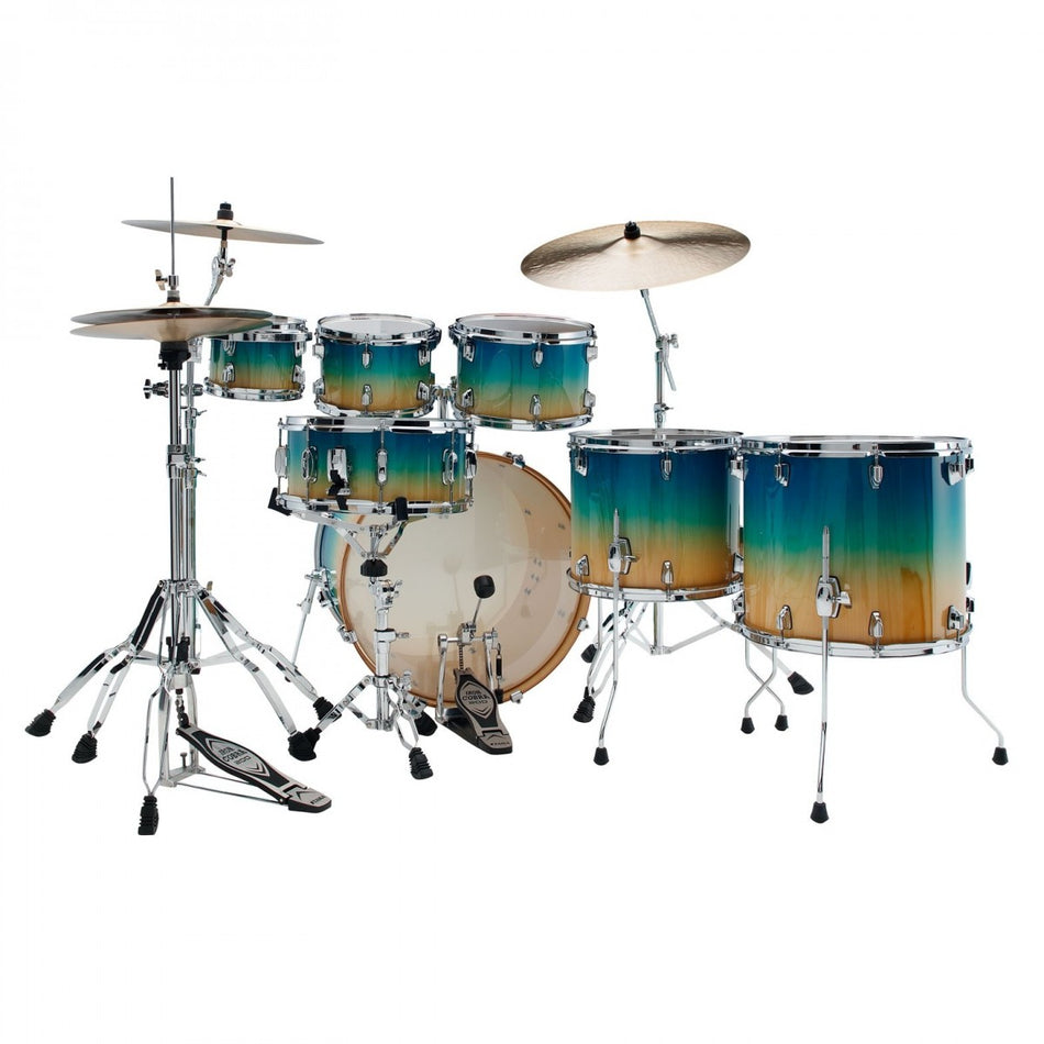 Tama Superstar Classic Exotic 22" 7pc, Caribbean Lacebark Pine Fade