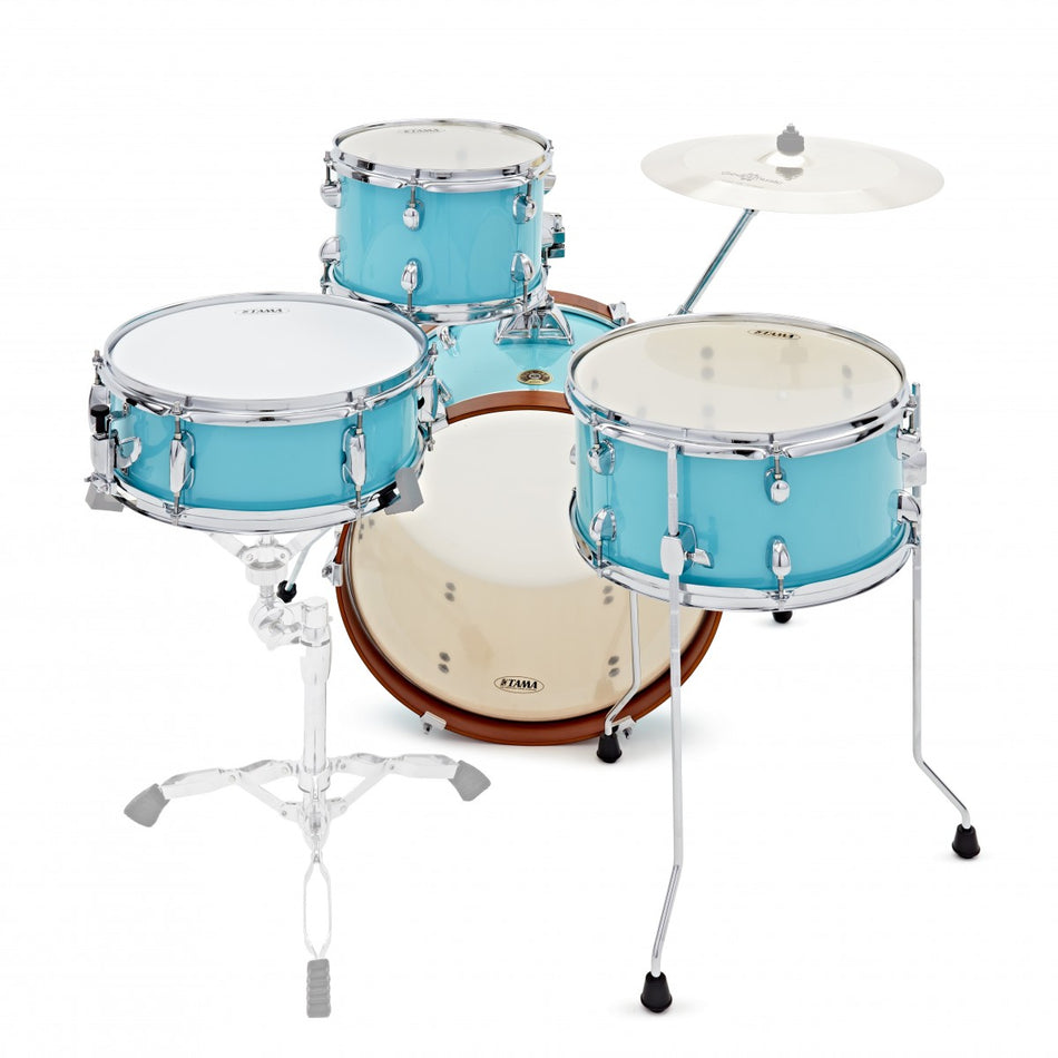 Tama Club JAM Shell Pack w/ Cymbal Holder, Aqua Blue