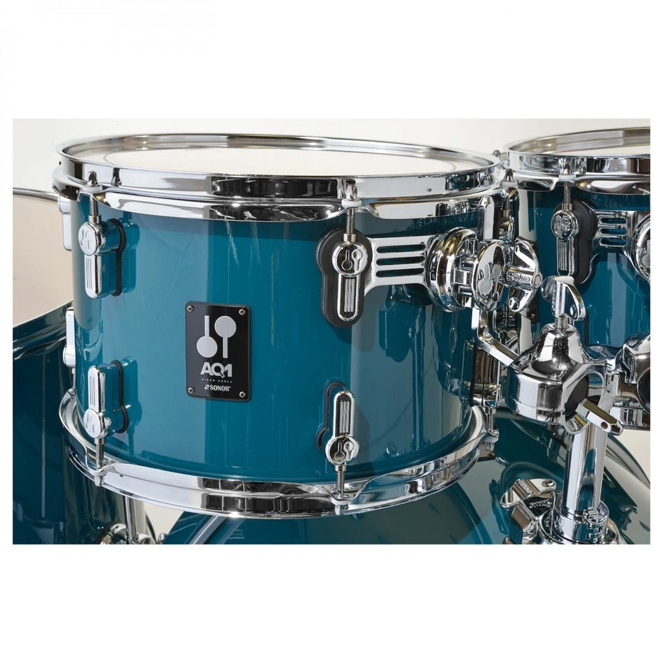 Sonor AQ1 Studio 20" Drum Kit Carribean Blue With Hardware