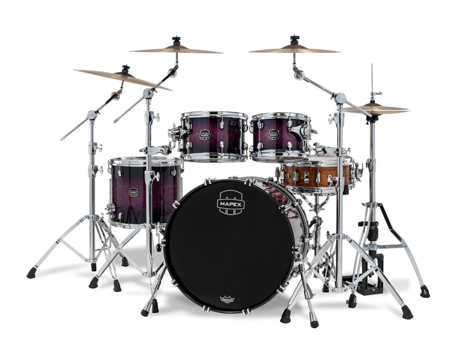 Saturn VI Royal Purple Burst Drum Kit 22" 4pc
