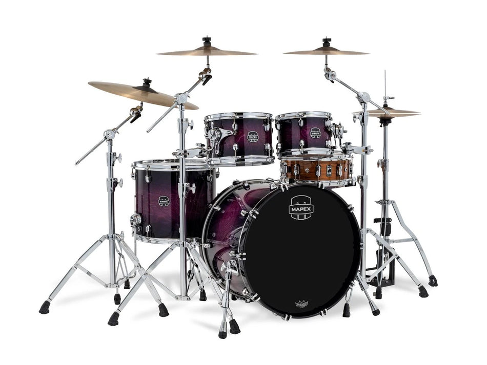 Saturn VI Royal Purple Burst Drum Kit 22" 4pc