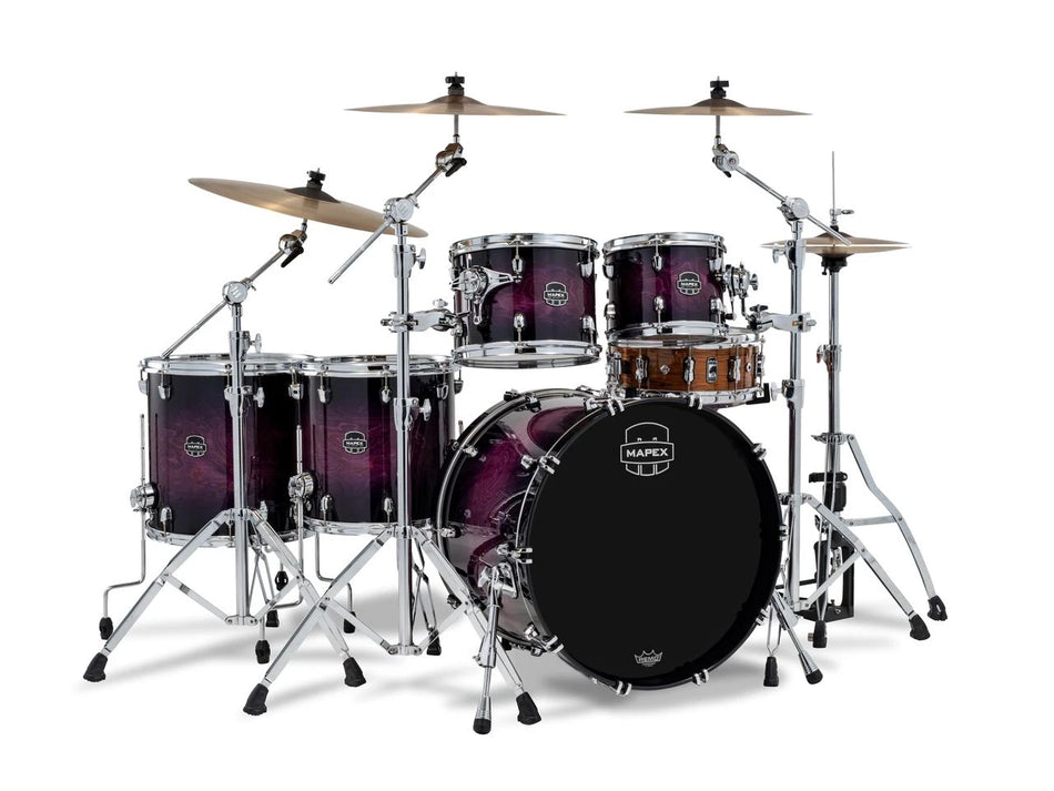 Saturn VI Royal Purple Burst Drum Kit 22" 5pc