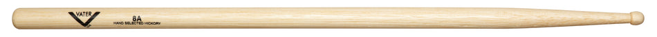 VATER Hickory 8A Wood Tip Drum Sticks