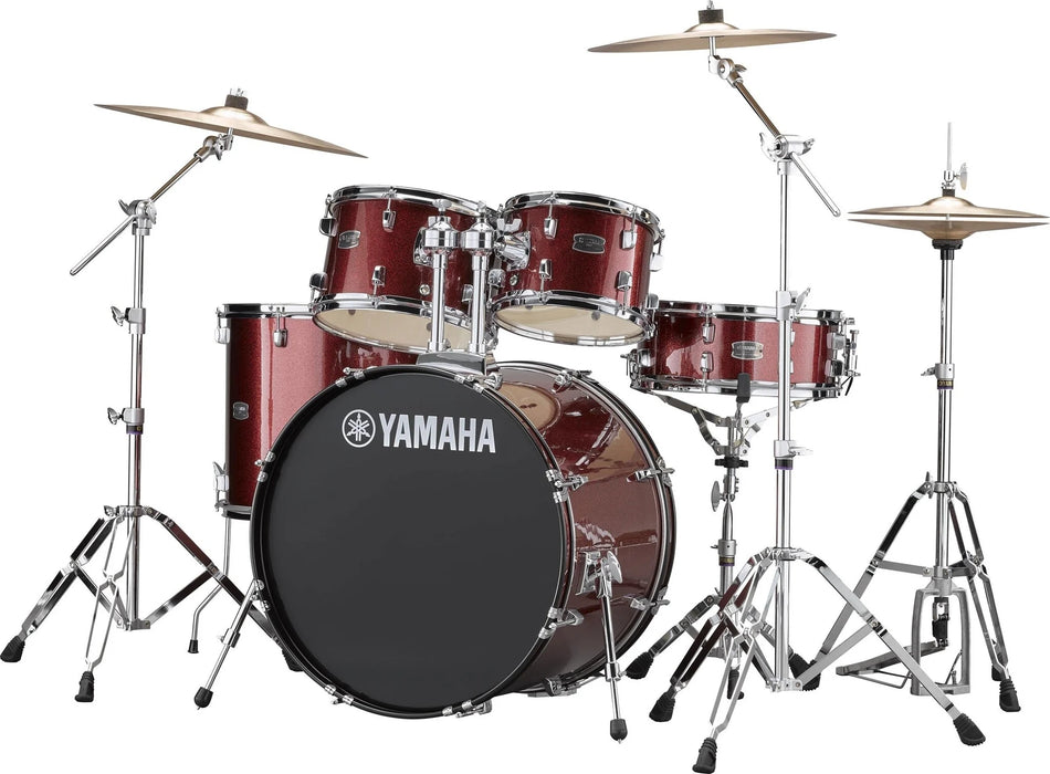 Yamaha Rydeen Drum Kit Shell Pack | 5pc 20/22" - Burgundy Glitter