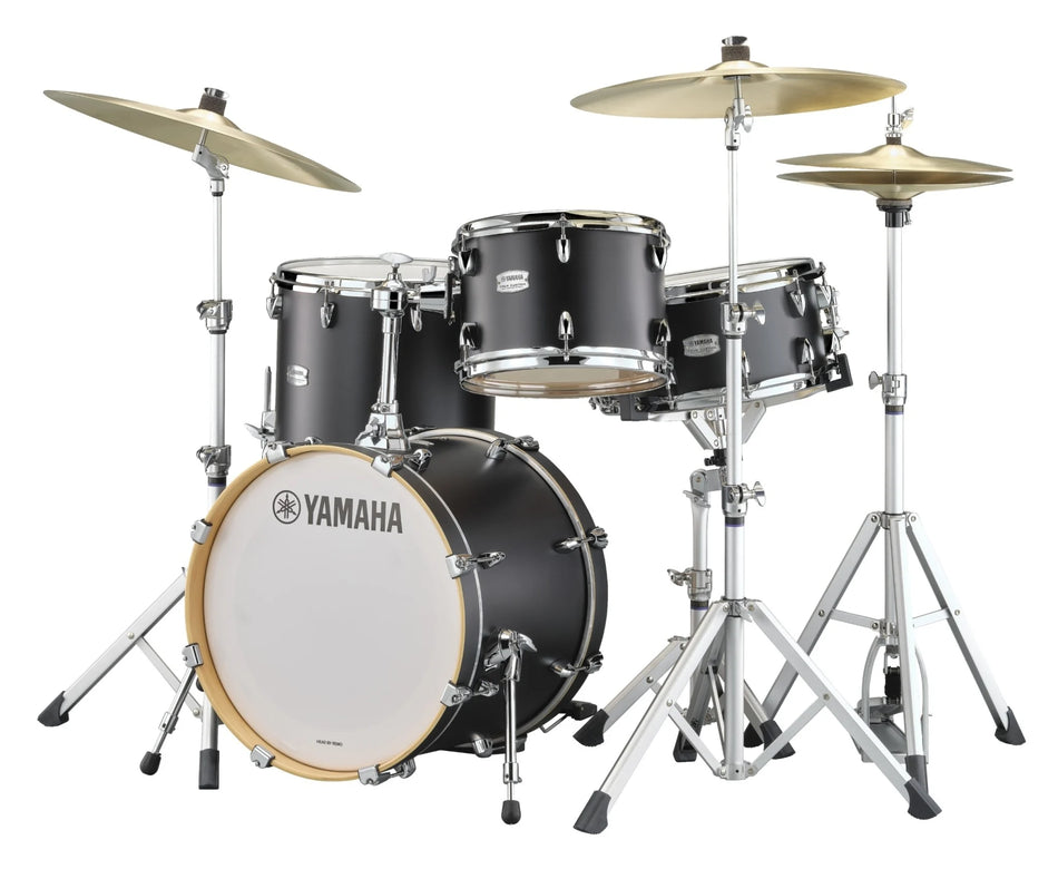 Yamaha Tour Custom 18" Bop Drum Kit, Licorice Satin